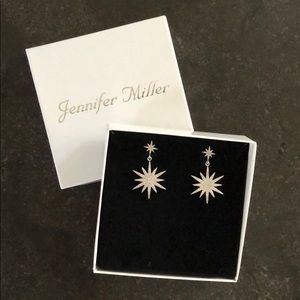 Jennifer Miller Starburst Drop Earrings
